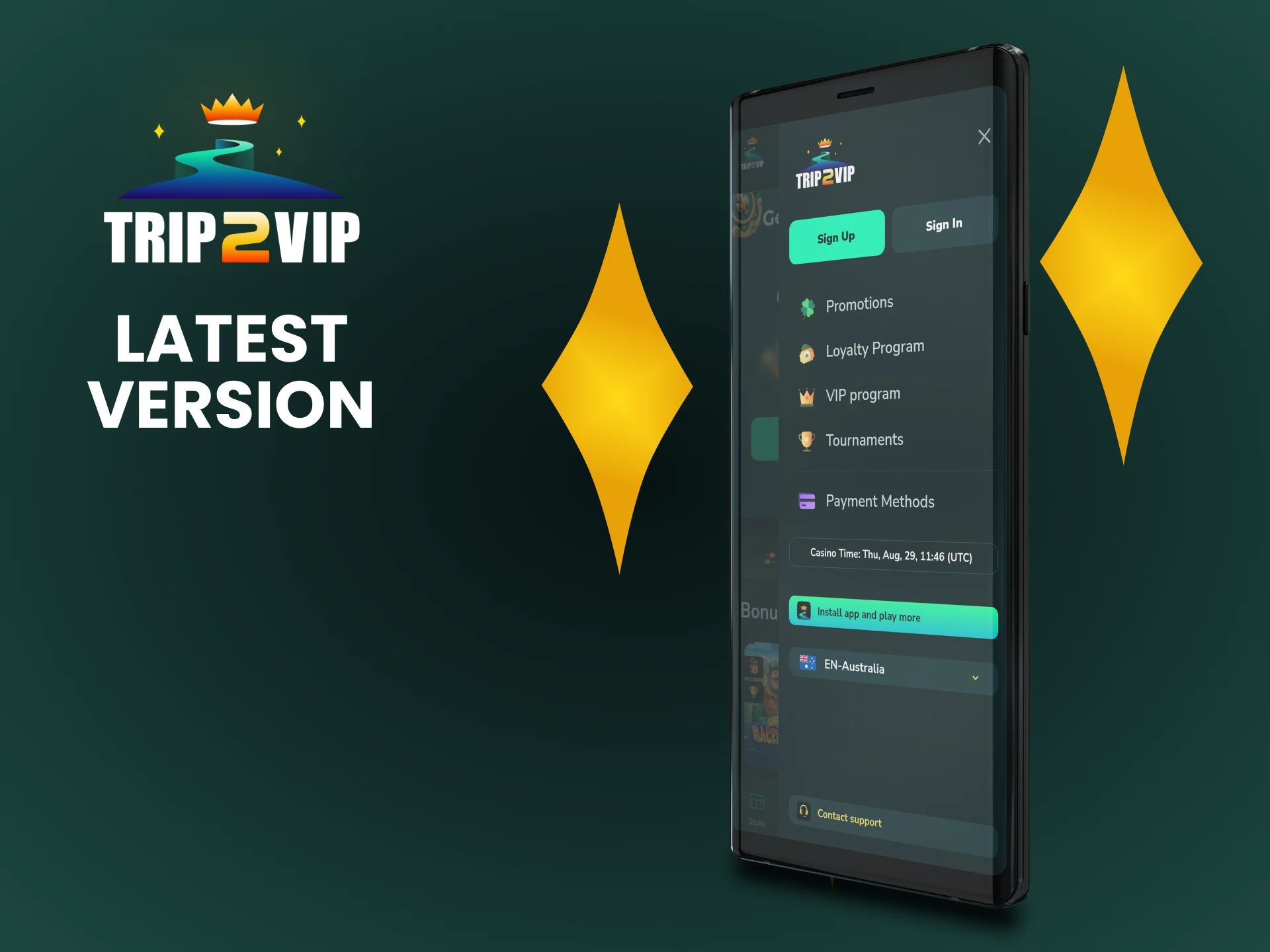 We will tell you why it is worth updating the Trip2vip application.