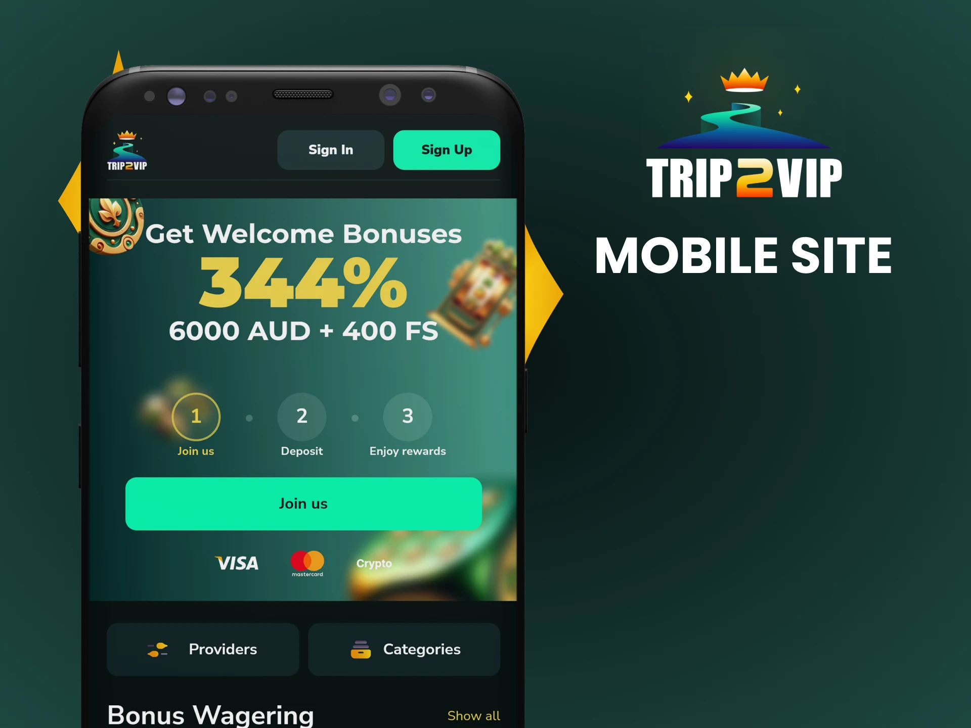 Visit the mobile version of the Trip2vip website.